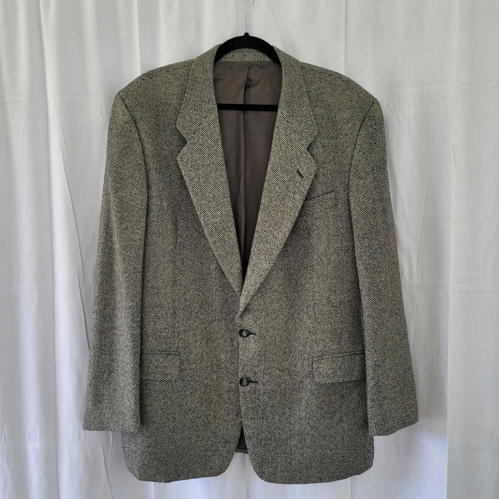 100% Cashmere Blazer By BAGIR Made in Israel  44 Long